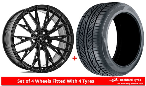 Alloy wheels tyres - alloy, axe