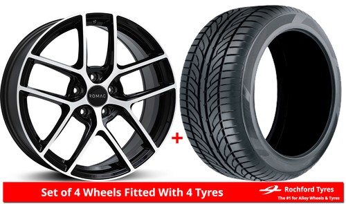 Alloy wheels tyres romac - &,